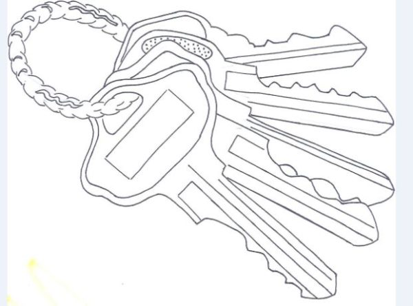 Sketch of keys